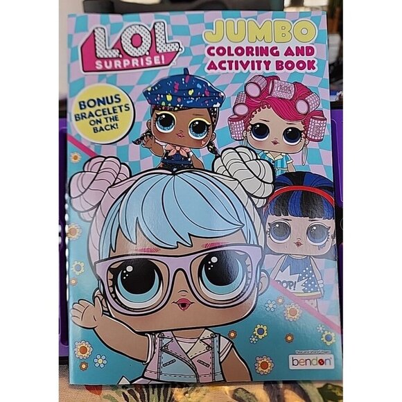 New Lol Surprise Coloring and Activity Book - Picture 1 of 3